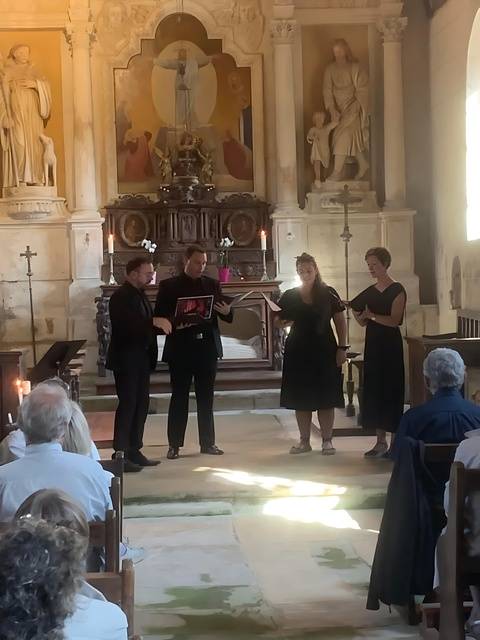 quatuor ephemere liturgie messe saint gilles