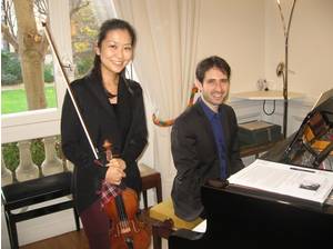 Emmanuel CHRISTIEN et Samika HONDA, Récital de piano et violon